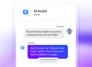 AI chatbot for getting answers